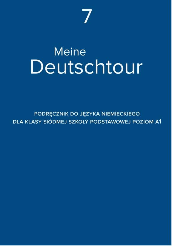 ГДЗ, решеники к учебнику Meine Deutschtour 7. Podręcznik Украина