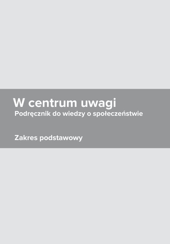ГДЗ, решения к учебнику W centrum uwagi. Podręcznik.. Zakres podstawowy Украина