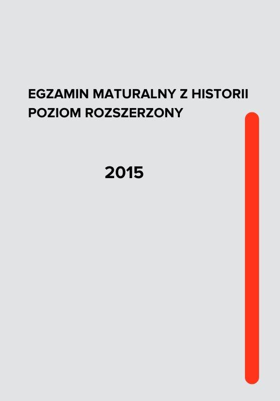 ГДЗ, решения к учебнику Egzamin maturalny Historia 2015. Poziom rozszerzony Украина