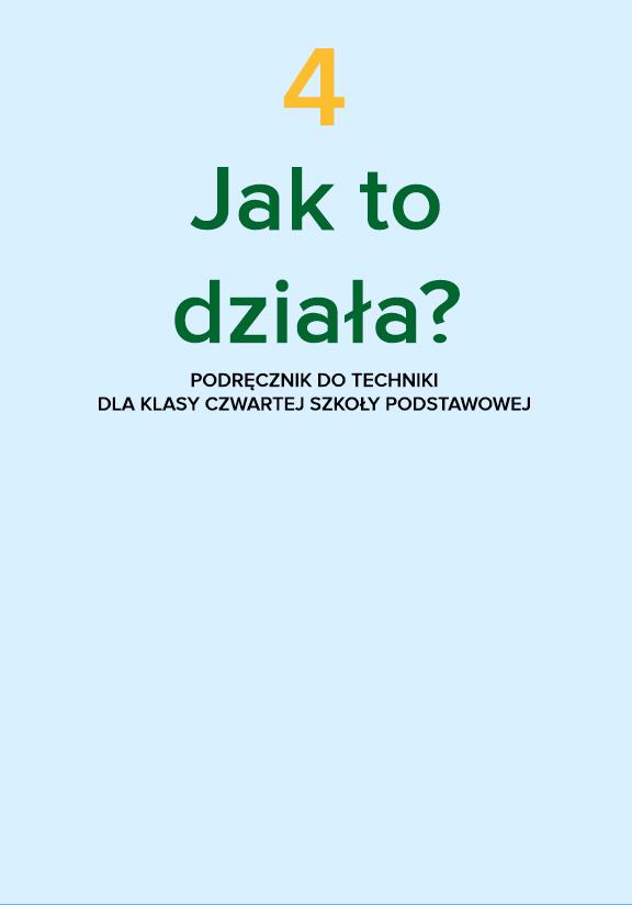 ГДЗ, решеники к учебнику Jak to działa? Podręcznik do techniki dla klasy czwartej szkoły podstawowej Украина
