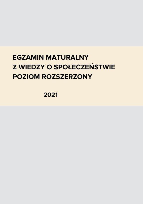 ГДЗ, решения к учебнику Egzamin maturalny. Wiedza o społeczeństwie. Poziom rozszerzony 2021 Украина