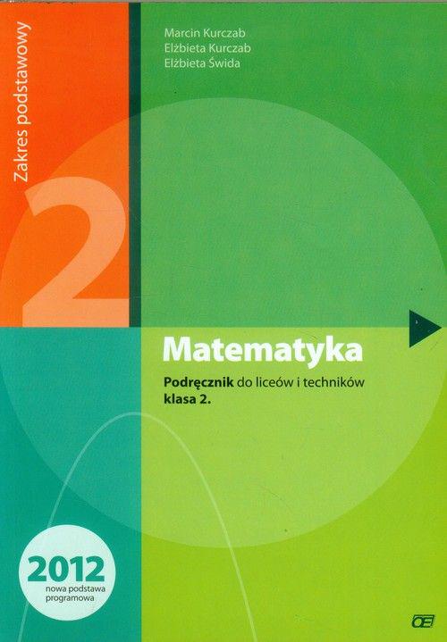 ГДЗ, решения к учебнику Matematyka 2. Zakres podstawowy Украина
