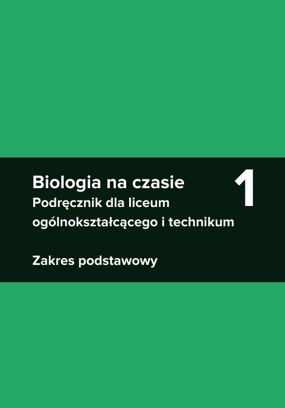 ГДЗ, решения к учебнику Biologia na czasie 1. Podręcznik dla liceum ogólnokształcącego i technikum. Zakres podstawowy Украина