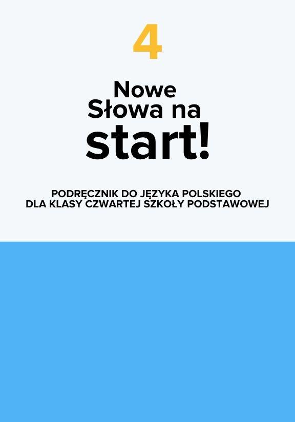 ГДЗ, решения к учебнику NOWE Słowa na start! Podręcznik do języka polskiego dla klasy czwartej szkoły podstawowej Украина