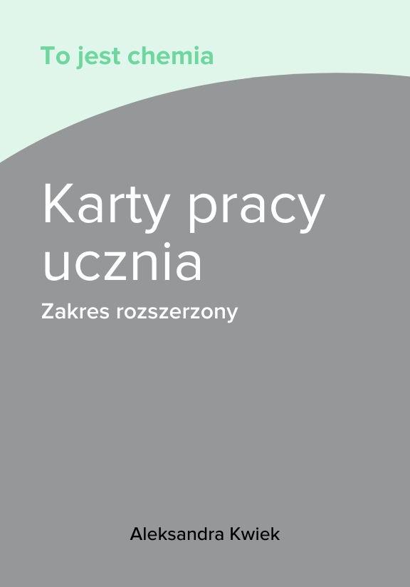 ГДЗ, решения к учебнику To jest chemia. Karty pracy ucznia. Zakres podstawowy Украина
