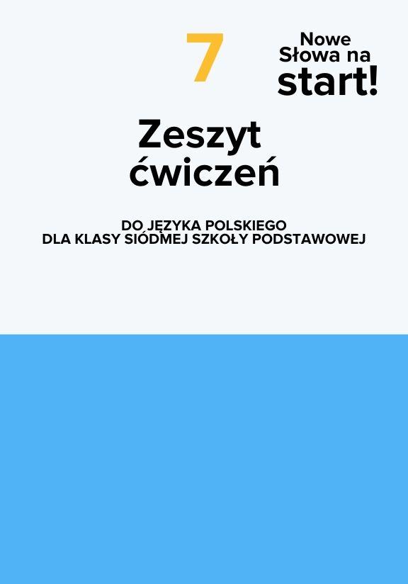 ГДЗ, решения к учебнику Nowe Słowa na start! Kl. 7. Zeszyt ćwiczeń Украина