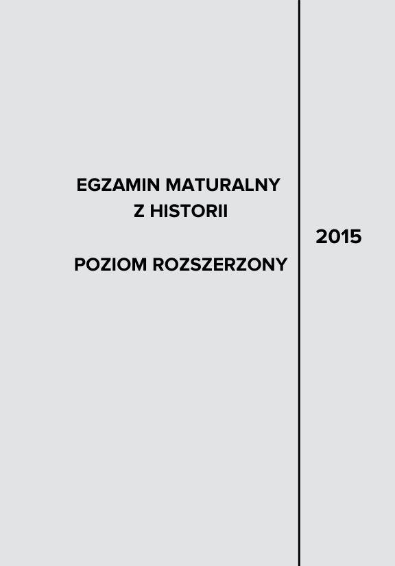 ГДЗ, решения к учебнику Egzamin maturalny Historia Poziom rozszerzony 2015 Украина