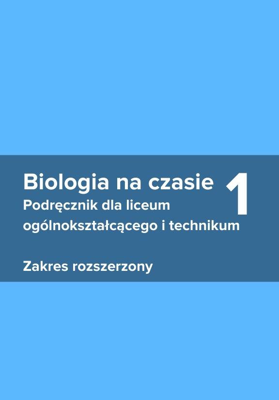 ГДЗ, решения к учебнику Biologia na czasie 1. Podręcznik dla liceum ogólnokształcącego i technikum. Zakres rozszerzony Украина
